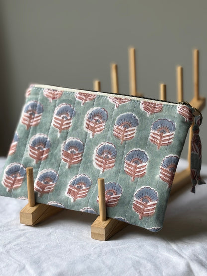Flat Quilted Pouches