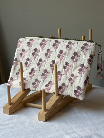 Flat Quilted Pouches